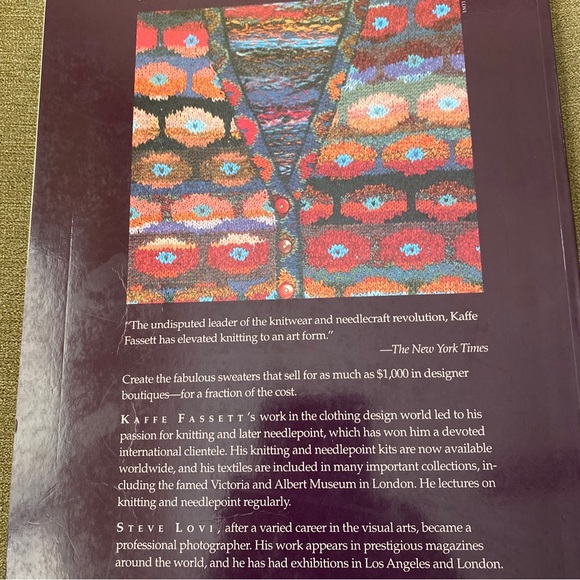 Glorious Knits by Kaffe Fassett/15 amazing designs for sweaters, shawls, dresses - Picture 3 of 10